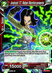 Android 17, Rebel Reinforcements - DB2-005 - R