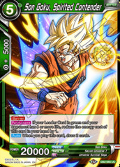 Son Goku, Spirited Contender - DB2-065 - UC