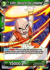 Krillin, Destructo Disc Unleashed - DB2-067 - UC