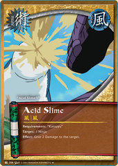 Acid Slime - J-206 - Uncommon - 1st Edition - Foil