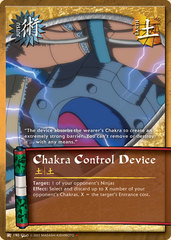 Chakra Control Device - J-190 - Starter Deck - 1st Edition - Foil