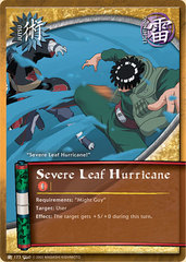 Severe Leaf Hurricane - J-173 - Common - 1st Edition - Foil