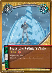 Ice Style: White Whale - J-182 - Uncommon - 1st Edition - Diamond Foil