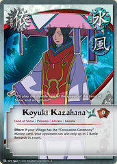 Koyuki Kazahana - C-025 - Uncommon - 1st Edition - Diamond Foil