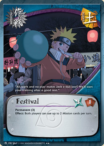 Festival - M-190 - Rare - Unlimited Edition