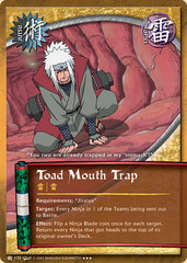 Toad Mouth Trap - J-175 - Super Rare - Unlimited Edition - Foil