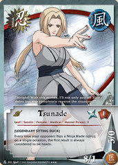 Tsunade - Super Rare A - N-201 - Super Rare - Unlimited Edition - Foil