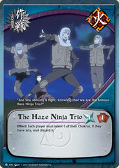 The Haze Ninja Trio - M-197 - Common - Unlimited Edition - Wavy Foil