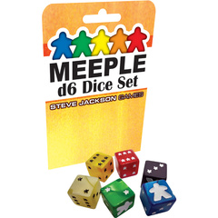 Steve Jackson Games - Meeple d6 Dice Set