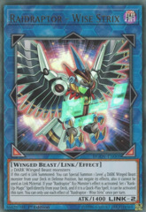 Raidraptor - Wise Strix - DUOV-EN005 - Ultra Rare - 1st Edition