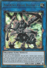 Ancient Gear Ballista - DUOV-EN010 - Ultra Rare - 1st Edition