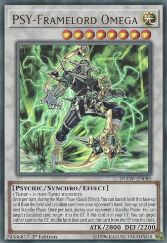 PSY-Framelord Omega - DUOV-EN080 - Ultra Rare - 1st Edition