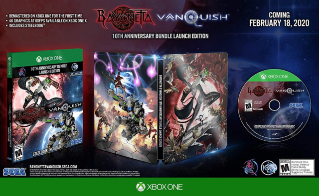 Bayonetta and Vanquish 10th Anniversary Bundle