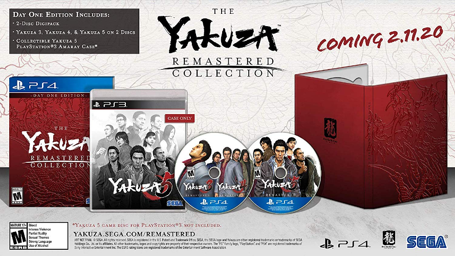 The Yakuza Remastered Collection [Day One]