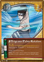 8 Trigrams Palms Rotation - J-US019 - Rare - 1st Edition - Foil