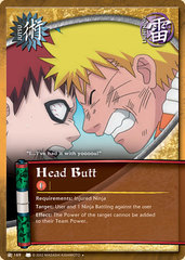 Head Butt - J-169 - Uncommon - 1st Edition - Foil