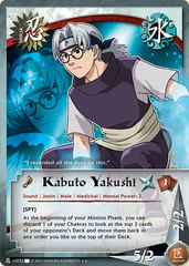 Kabuto Yakushi - N-US032 - Rare - 1st Edition - Foil