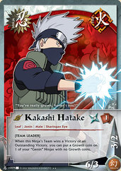 Kakashi Hatake - Rare B - N-US009 - Rare - 1st Edition - Foil