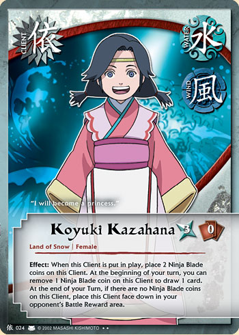 Koyuki Kazahana - C-024 - Rare - 1st Edition - Foil