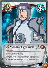 Mizore Fuyukuma - N-182 - Uncommon - 1st Edition - Wavy Foil