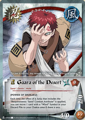 Gaara of the Desert - Rare - N-US024 - Rare - 1st Edition - Diamond Foil