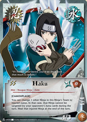 Haku - Rare - N-US035 - Rare - 1st Edition - Diamond Foil