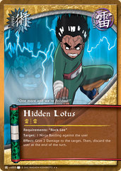 Hidden Lotus - J-US005 - Rare - 1st Edition - Diamond Foil