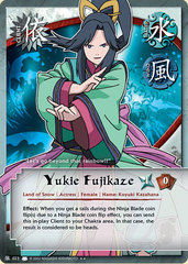 Yukie Fujikaze - C-023 - Rare - 1st Edition - Diamond Foil