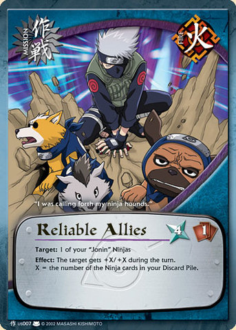 Reliable Allies - M-US007 - Common - Unlimited Edition