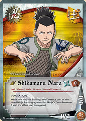 Shikamaru Nara - Common - N-US014 - Common - Unlimited Edition