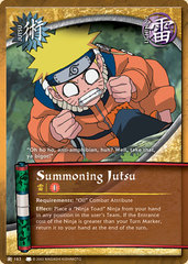 Summoning Jutsu - J-163 - Common - Unlimited Edition