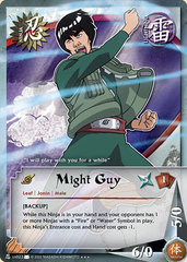 Might Guy - Super Rare - N-US022 - Super Rare - Unlimited Edition - Foil