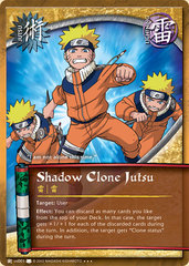 Shadow Clone Jutsu - J-US001 - Super Rare - Unlimited Edition - Foil