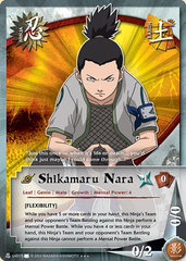 Shikamaru Nara - Super Rare - N-US015 - Super Rare - Unlimited Edition - Foil