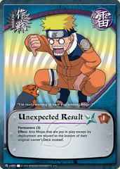 Unexpected Result - M-US001 - Rare - Unlimited Edition - Wavy Foil