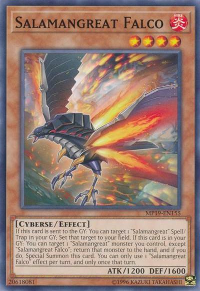 Salamangreat Falco - MP19-EN155 - Common - Unlimited Edition