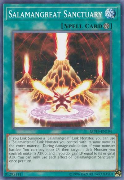 Salamangreat Sanctuary - MP19-EN194 - Common - Unlimited Edition