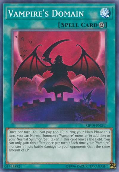Vampires Domain - MP19-EN241 - Common - Unlimited Edition