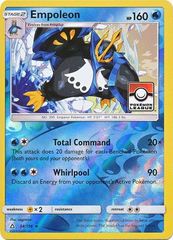 Empoleon 34/156 Reverse Holo League Stamp Promo - 2018 Pokemon League