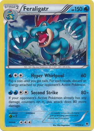 Feraligatr - 17/119 - Alternate Holo Promo