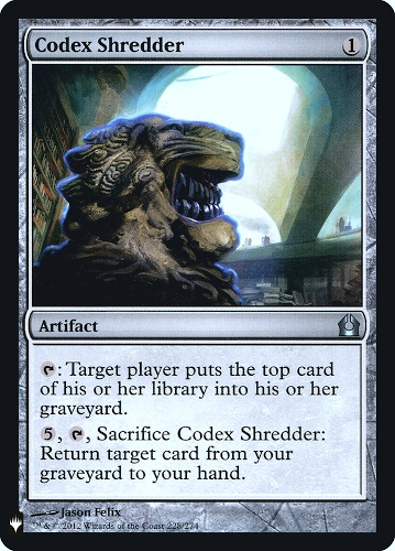 Codex Shredder - Foil