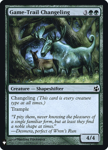 Game-Trail Changeling - Foil