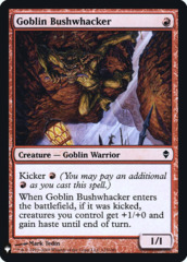 Goblin Bushwhacker - Foil