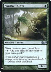 Manaweft Sliver - Foil