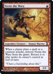 Norin the Wary - Foil