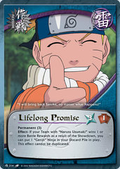 Lifelong Promise - M-214 - Common - 1st Edition - Wavy Foil