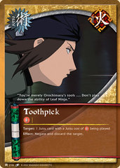 Toothpick - J-216 - Common - 1st Edition - Wavy Foil
