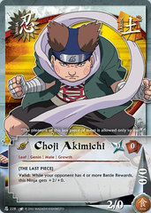 Choji Akimichi - N-228 - Common - 1st Edition - Diamond Foil