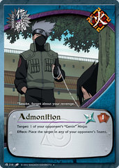 Admonition - M-216 - Uncommon - Unlimited Edition