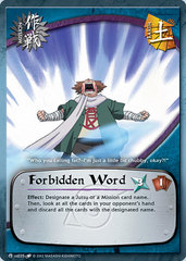 Forbidden Word - M-US035 - Common - Unlimited Edition